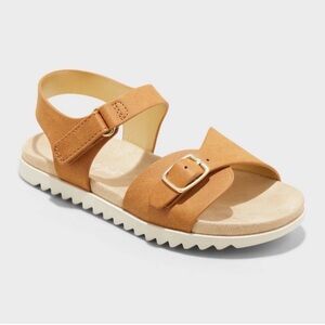 Cat & Jack Toddler Shaelyn Sandals - Cognac 5T